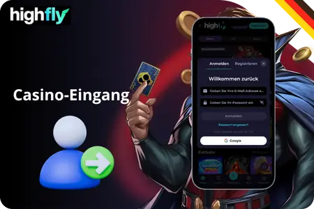 HightFly Casino-Eingang